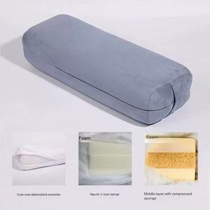 Coussin de <span class=keywords><strong>yoga</strong></span> en coton lavable et durable pour débutants, oreiller de <span class=keywords><strong>yoga</strong></span> et de Pilates, accessoire d'étirement pour le soulagement de la colonne vertébrale et l'alignement corporel - Product Image 5