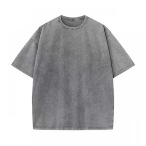 T-shirt con musica in difficoltà con lo scheletro <span class=keywords><strong>Rock</strong></span> And <span class=keywords><strong>Roll</strong></span> di 260Gsm lavato da uomo - Product Image 4