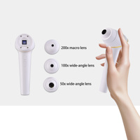 Détecteur de cuir chevelu WiFi Trichoscope Factory avec analyse et impression de rapports PDF pour machine de salon de beauté