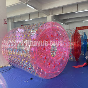 Fábrica colorida 2,2*2m o rodillo de agua inflable flotante personalizado para parque acuático y piscina - Product Image 5