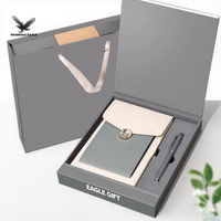 Regalos Empresariales de Lujo Promocionales al por Mayor - Juego de Regalo de Cuaderno y Bolígrafo Personalizados con Serigrafía a Color