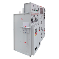 Gabinete de Distribución de Alto Voltaje 12 KV RMU (Unidad Principal de Anillo) Modelo SF6 Marca Lingc 630A IP30 Placa de Aluminio Galvanizado 50/60Hz