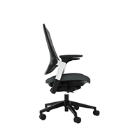 Chaise de bureau WINN en nylon maillé avec accoudoirs 3D réglables, support lombaire, vérin à gaz classe 4, dossier haut, idéale pour le bureau, la maison, l'atelier ou la chambre