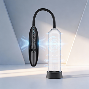 LUCPUMP Akıllı Çıkarılabilir Değişken Frekanslı Çevre Dostu Suya Dayanıklı Yetişkin Kullanımı Erkek <span class=keywords><strong>Penis</strong></span> Pompası - Product Image 4