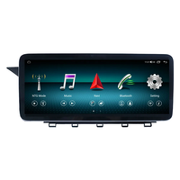 Autoradio 12,3 pouces pour Mercedes Benz GLK-Class 2013-2015 GPS Navi Apple CarPlay Android Auto Écran tactile Lecteur multimédia DSP