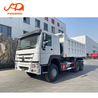 Подержанный самосвал Weichai Howo 6x4 371 в хорошем состоянии для транспортировки камня в рамках инфраструктурных проектов на Ближнем Востоке