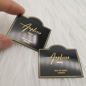 Étiquette en aluminium personnalisée Étiquette de marque privée pour bouteille pour bougie et artisanat Utilisation d'autocollants en métal en relief avec logo - Product Image 3