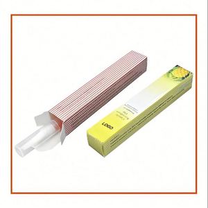 Custom Logo Private Label High Quality Eco-Friendly Empty Lip Gloss <b>Gift</b> Folders Sponge Lining Matt Lamination for Packaging - Product Image 2