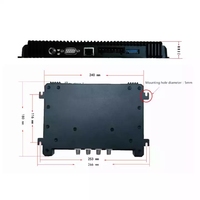 Lector RFID UHF Fijo de 4 Puertos Impinj E710, Potencia RF de 33dBm, Comunicación 4G/wifi/BT/Micro USB OTG, Frecuencia 860-956MHz, EPC Gen2