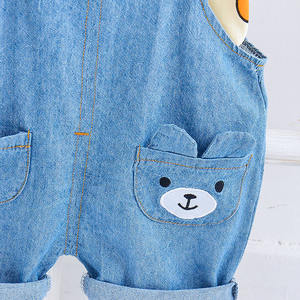 Vêtements pour enfants, ensembles de vêtements tendance, nouvelle collection, vente chaude, ensemble de 2 pièces, pantalon en jean, chemises et pantalons décontractés - Product Image 4