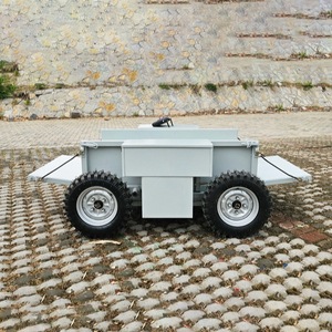 Véhicule de transport tout terrain télécommandé 4WD Transporteur <span class=keywords><strong>Chariot</strong></span> de transport électrique pour escalade agricole de montagne - Product Image 4