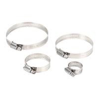 Collier de serrage réglable à vis sans fin de type américain en acier inoxydable 304 de la marque XingXin, certifié ISO9001, garantie 1 an pour les tuyaux