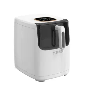 Self-Cleaning small ice maker machine with handle portable suitable for home