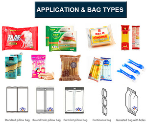 Macchina per Confezionamento Automatico di Alta Qualità per Frutta, Verdura, Croissant, Pane Fettine, Cioccolato, Caramelle Gommose - Product Image 2