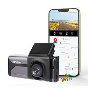 Dash cam 2CH 4K + 2K xe Dash Cam hộp đen ETH Wifi GPS Hỗ trợ BT điều khiển bằng giọng nói 24h đậu xe màn hình WDR tầm nhìn ban đêm - Product Image 2
