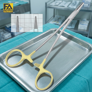Portaagujas Quirúrgico Recto con Mordaza Dentada para Cirugía General, Instrumento Manual con Certificación CE ISO13485 - Product Image 4