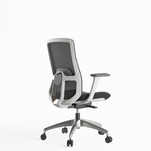 <span class=keywords><strong>KOHO</strong></span> & SITSTAR chaise pivotante ergonomique réglable 350mm base en aluminium confortable 4D accoudoir chaise de bureau chaise de salle de conférence - Product Image 5