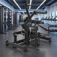 Appareil de musculation des fessiers à charge par plaques, robuste en acier, pliable et réglable, de qualité professionnelle, pour la musculation en salle de sport