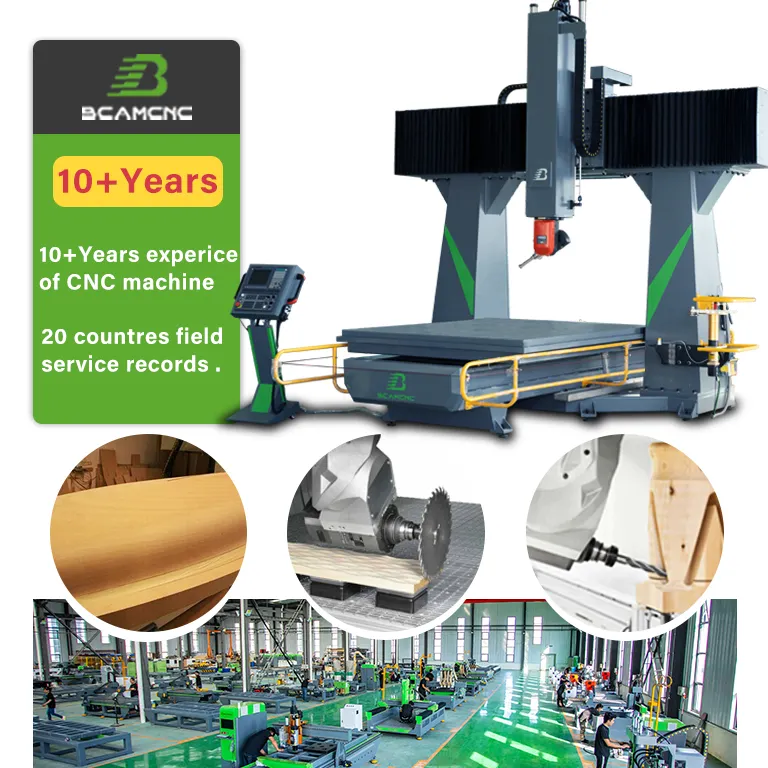 bcamcnc 4*8ft nesting cnc router woodworking machine 4 axis 1325 atc wood router for mdf cutting wooden furniture making