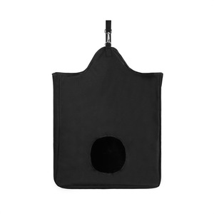 Sac à foin pour chevaux, vaches, moutons, alimentation lente, en tissu Oxford noir, pochette d'alimentation pour écurie - Product Image 5