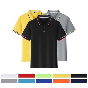 เสื้อโปโลแขนสั้นสั่งทำขายส่ง โพลีเอสเตอร์ เสื้อโปโลโปรโมชั่นสำหรับองค์กร - Product Image 4