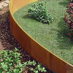 Factory Premium Fencing Corten Steel Garden Ribete Galvanizado Steel Garden Eding Modern para Villas Yards Lawn Landscape Borders - Product Image 6