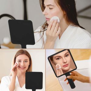 Private Label LOGO Personalized ABS Plastic Small Compact Handheld Square Durable Makeup <b>Mirror</b> Custom Cosmetic Hand <b>Mirror</b> for - Product Image 4
