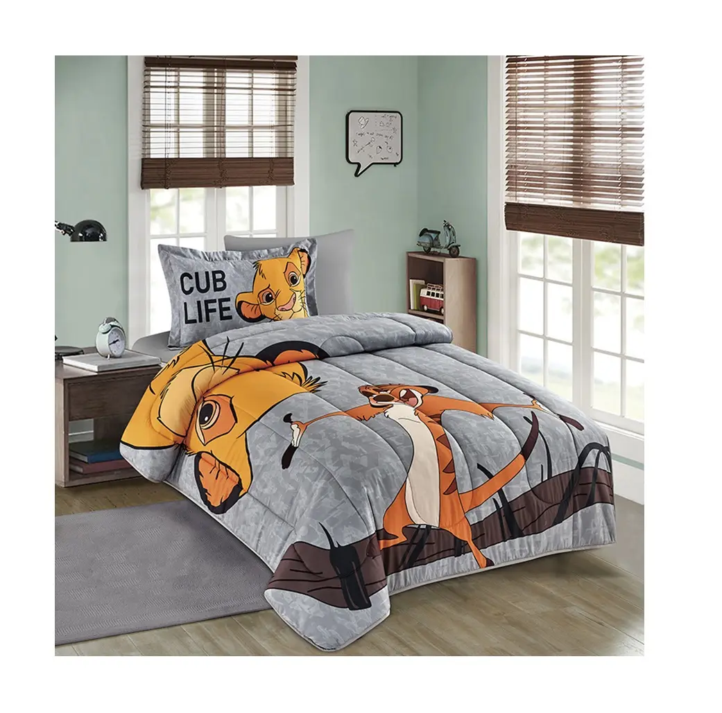 100% cotton kids bedding printed bed sheet wholesale cheap duvet cover sets customized bedlinen bedding set quilt comforter set