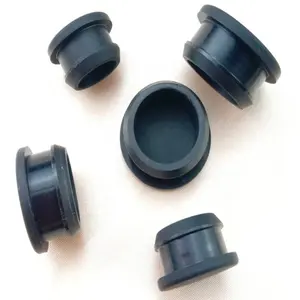 3mm silicon rubber hole plug PVC high quality rubber pipe end cap, pvc pipe fitting end cap Protection plug supplier