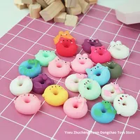 Nouveau dessin animé créatif beignet boulette presser jouet mignon EVA petit cadeau sensoriel Fidget Squishy soulagement du Stress artefact pour tranche d'âge