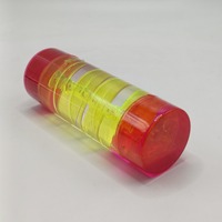 Tube sensoriel créatif en spirale avec minuterie liquide et bulles pour la relaxation et le jeu des enfants sur le bureau