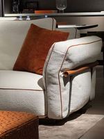 Ensemble de canapés sectionnels en cuir de haute qualité, salon de luxe, style italien, meubles sur mesure pour hôtel, appartement