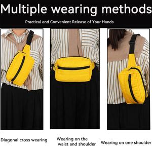 Mini sac banane de course à pied extérieur, sac banane imperméable, fermeture éclair, taille personnalisée, unisexe, sac banane de sport <span class=keywords><strong>portable</strong></span> - Product Image 2