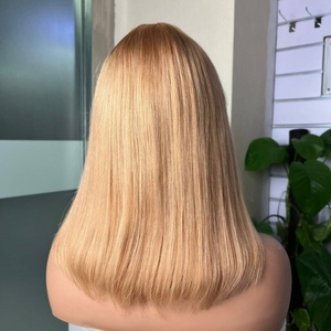 Perruque Bob à Frange 100% Cheveux Humains Vierges, Cheveux du Vietnam, Perruque à Frange en Cheveux Humains, Perruque Faite à la Machine - Product Image 4
