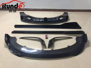 Runde per BENTLEY Continental GT o GTC 2015-2017 aggiornamento <span class=keywords><strong>Startech</strong></span> Style Body Kit labbro anteriore labbro posteriore gonna laterale anteriore Air Knife - Product Image 6