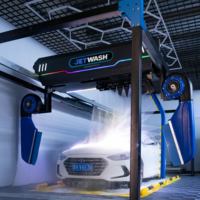 Machine de lavage de voitures entièrement automatique sans contact avec lecture de code QR intelligente 24h/24 pour les stations de lavage de voitures en libre-service sans personnel