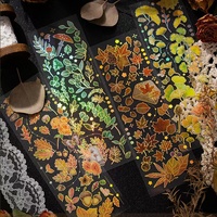 Autocollant texturé irisé à estampage à froid, décoration de boîte cadeau, coque réfléchissante, effet de changement de lumière, brillant et durable