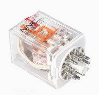 Relais électromagnétique NNC70B-2Z 10A 250VAC 2Z, commutation bipolaire, contacts en alliage d'argent, type anti-poussière