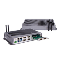 Mini PC Industrial Integrado Sin Ventilador Ipctech B8000 Económico con 2*LAN 4*USB 6*COM 1*HDMI Interfaz Enriquecida