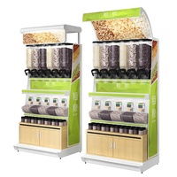Distributeur commercial de céréales en acrylique pour supermarché distributeur de céréales et de noix grand distributeur de bonbons en gros