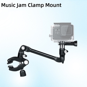 Soporte Giratorio 360° Ajustable para Instrumentos Musicales, Compatible con GoPro <span class=keywords><strong>Hero</strong></span> 14, DJI Osmo Action, para Guitarra, Batería, Soporte de Micrófono, Soporte de Partituras - Product Image 1