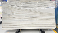 Italie naturel blanc Calacatta Zebrino Bluette dalles de marbre poli moderne grain de bois mur carreaux de sol comptoirs poutine moderne