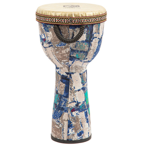 Les enfants de la maternelle africaine à tambour en cuir de 8.5 pouces commencent à apprendre la percussion africaine avec le - Product Image 1