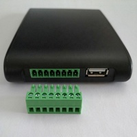 Lecteur-graveur RFID UHF de bureau 860-960 MHz ISO18000, portée de lecture moyenne 1 m, USB RS232/485 Wiegand, programmeur de cartes et d'étiquettes IC intelligentes EPC