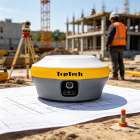 Récepteur de mesure GNSS RTK laser Toptech TK-600, 1408 canaux, double caméra intégrée, IMU intégré