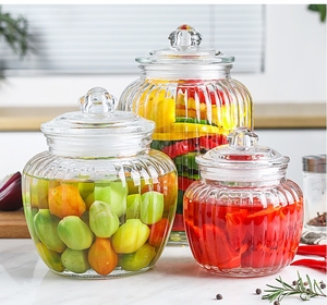 Bán Chạy Nhất Glass Thực Phẩm Lưu Trữ <span class=keywords><strong>Container</strong></span> 2022 Nhà Máy Bán Buôn Thực Phẩm Lưu Trữ Glass Jar Với Nắp - Product Image 5