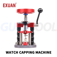 Machine à capuchonner les montres, machine à décapage de montres, outil de réparation de montres, machine à double usage pour capuchonner et décapage