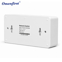 Switch Ethernet Gigabit de 8 Puertos, Carcasa de Plástico, 1000Mbps, Hub de Escritorio, DC 5V, Compatible con Personalización OEM para Empresas