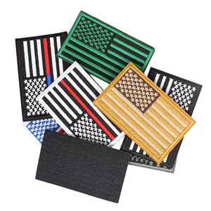 YONGZHU – Badges à logo de drapeau 3D personnalisés, brodés, avec <span class=keywords><strong>Velcro</strong></span>, pour vêtements, chapeaux, sacs, décoration DIY – Vente chaude, haute qualité - Product Image 2