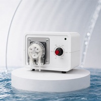Bomba Dosificadora de Líquidos LEFOO LFPC104BL de Alta Precisión, 24V DC, 2-185ml/min, para Equipos de Laboratorio, Bomba Peristáltica Multifuncional